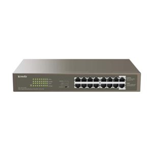 SWITCH TENDA TEG1116P-16-150W 16-Ports GE ports + 1GE+1 SFP port Unmanaged PoE+ switch