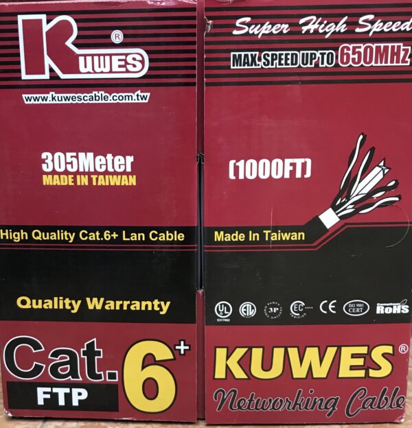KUWES CAT6 FTP 305M 23 AWG TAIWAN