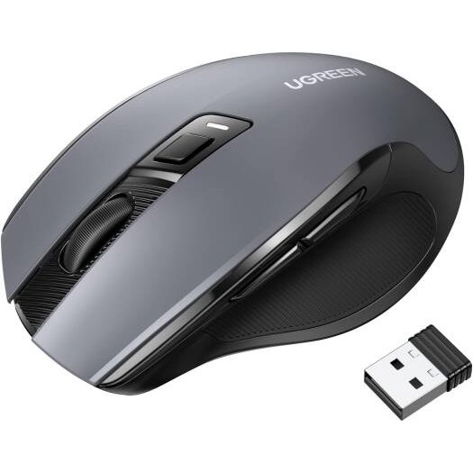 UGREEN Ergonomic Wireless Mouse (2.4G Wireless & Bluetooth) (90855 / MU006)